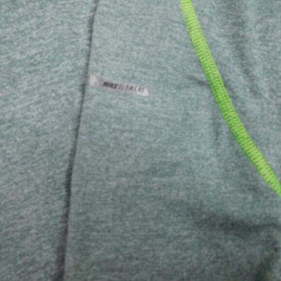 Nike Running Top Womens Medium Green 1/2 Zip Dri-Fit Element Pullover 481320-357 - Picture 7 of 14